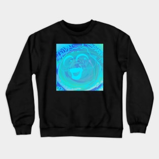 Dope Slluks face mask graffiti style illustration Crewneck Sweatshirt